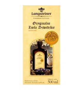 Langsteiner Oryginalne Zioła Szwedzkie, płyn, 500 ml