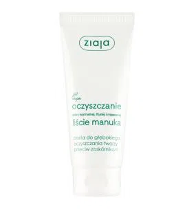 Ziaja Liście Manuka-Oczyszczanie, pasta do głębokiego oczyszczania twarzy, 75 ml