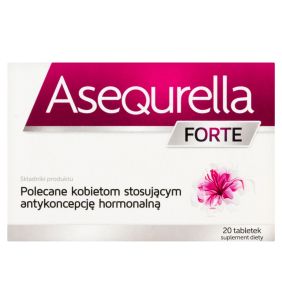 Asequrella Forte, tabletki, 20 szt.