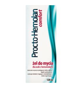 Procto-Hemolan Comfort, żel do mycia dla osób z hemoroidami, 120 ml