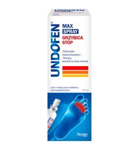 Undofen Max Spray, (10 mg/g), aerozol na skórę, 30 ml