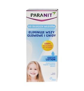 Paranit Sensitive Lotion, płyn likwidujący wszy i gnidy, 150 ml