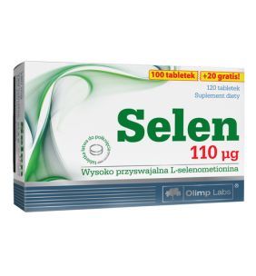 Olimp Selen, 110 mcg, tabletki, 120 szt.