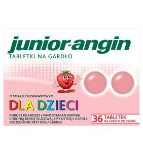 Junior angin, tabletki na gardło, 36 szt.