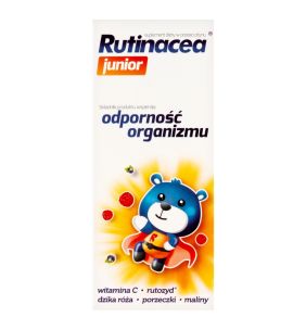 Rutinacea Junior, syrop, naturalne soki owocowe, 100 ml