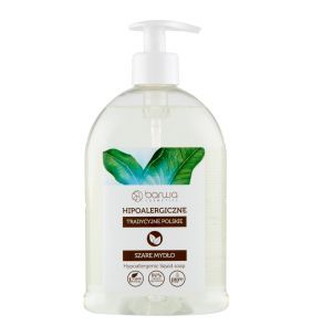 Barwa, hipoalergiczne tradycyjne polskie szare mydło w płynie, 500 ml