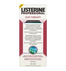 Listerine Professional Gum Therapy, płyn do płukania jamy ustnej, 250 ml