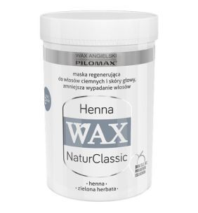 WAX ang PILOMAX NaturClassic Wax Henna, maska do włosów zniszczonych i ciemnych, 480 ml