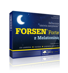 Olimp Forsen Forte z melatoniną, kapsułki, 30 szt.