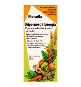 Floradix Odporność i Energia, płyn, 250 ml