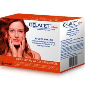 Gelacet Plus, proszek do rozpuszczania, saszetki, 21 szt.