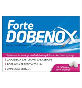 Dobenox Forte, 500 mg, tabletki powlekane, 30 szt.