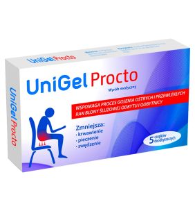 UniGel Procto, czopki, 5 szt.