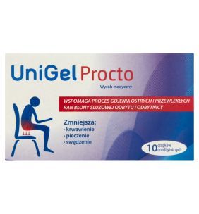 UniGel Procto, czopki, 10 szt.