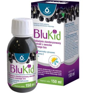 Blu Kid, syrop powyżej 3 roku życia, 150 ml
