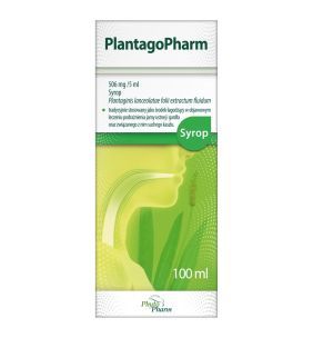 PlantagoPharm, 506 mg/5 ml, syrop, 100 ml