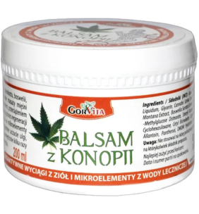 Gorvita Balsam z konopii, 200 ml