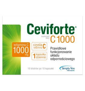 Ceviforte C 1000, kaps., 10 szt x 15 op.,display