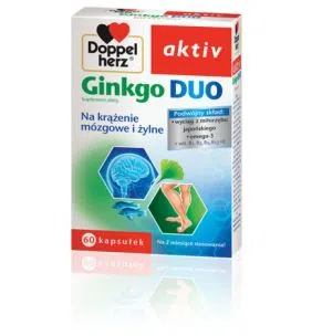 Doppelherz aktiv Ginkgo Duo, kapsułki, 60 szt.