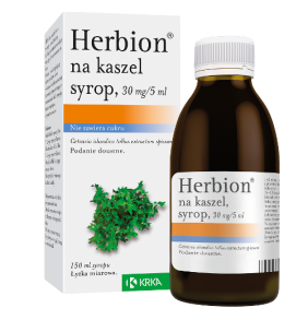 Herbion na kaszel, 30 mg/5 ml, syrop, 150 ml