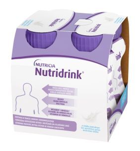 Nutridrink, smak neutralny, płyn, 4 x 125 ml
