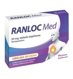 Ranloc Med, 20 mg, tabl.dojelit., 14 szt