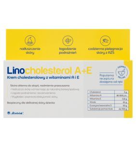 Linocholesterol A+E, krem cholesterolowy z witaminami A i E, 50 g