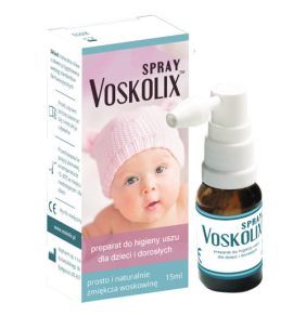 Voskolix, spray, do higieny uszu, 15 ml