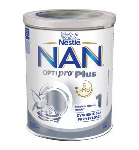 Nestle Nan Optipro Plus 1, 5 HMO, mleko początkowe dla niemowląt od urodzenia, 800 g