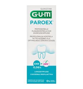 Gum Paroex 0.06% CHX, płyn do płukania jamy ustnej, 500 ml