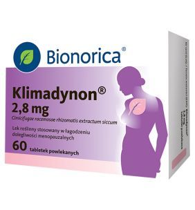 Klimadynon, 2,8 mg, tabletki powlekane, 60 szt.