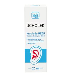 Ucholek, krople do uszu, 20 ml
