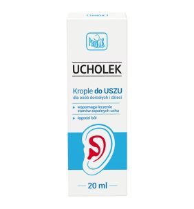 Ucholek, krople do uszu, 20 ml