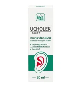 Ucholek forte, krople do uszu, 20 ml