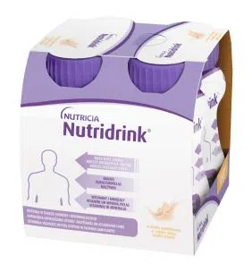 Nutridrink, smak waniliowy, płyn, 4 x 125 ml