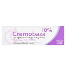 Cremobaza 10%, krem półtłusty z mocznikiem, 30 g