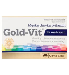 Olimp Gold-Vit dla mężczyzn, tabletki powlekane, 30 szt.