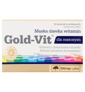 Olimp Gold-Vit dla mężczyzn, tabletki powlekane, 30 szt.