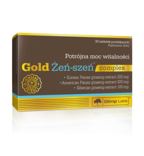 Olimp Gold Żeń-szeń complex, tabletki powlekane, 30 szt.
