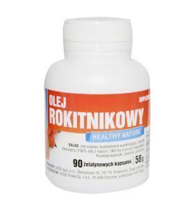 Olej rokitnikowy, kapsułki, 90 szt.