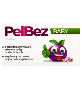 Pelbez Baby, proszek w saszetkach, 12 szt.