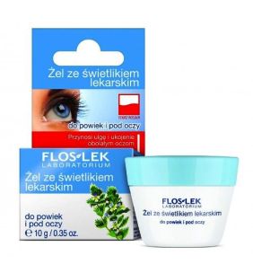 Flos-Lek Laboratorium Pielęgnacja Oczu, żel ze świetlikiem lekarskim, 10 g