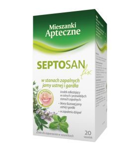 Septosan fix, mieszanka ziołowa, 2 g, 20 szt.