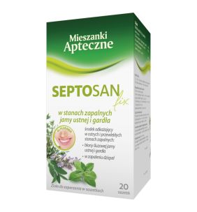 Septosan fix, mieszanka ziołowa, 2 g, 20 szt.