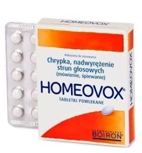 Boiron Homeovox, tabletki, 60 szt.