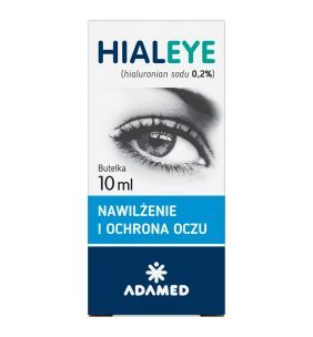 Hialeye, 0,2%, krople do oczu, 10 ml (NTC)