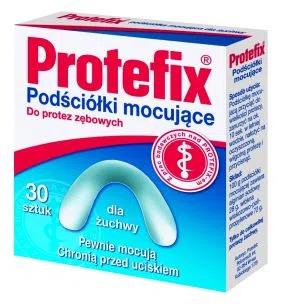 Protefix, podściółka mocująca dla żuchwy, 30 szt.