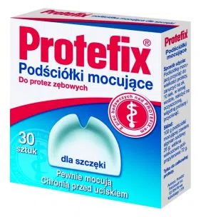 Protefix, podściółka mocująca, dla szczęki, 30 szt.