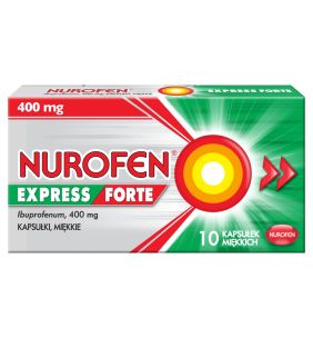 Nurofen Express Forte, 400 mg, kapsułki miękkie, 10 szt.