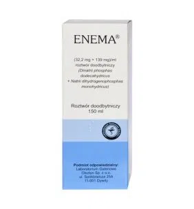 Enema, roztwór doodbytniczy, 150 ml 